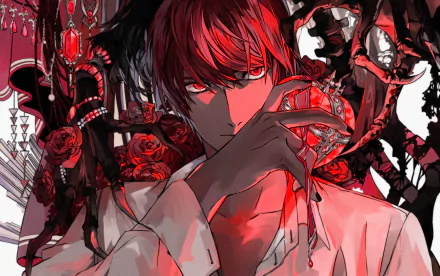 Light Yagami Anime Death Note HD Desktop Wallpaper | Background Image