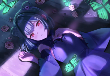 hololive Uruha Rushia Anime Virtual Youtuber HD Desktop Wallpaper | Background Image