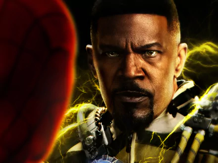 Jamie Foxx Electro (Marvel Comics) movie Spider-Man: No Way Home HD Desktop Wallpaper | Background Image