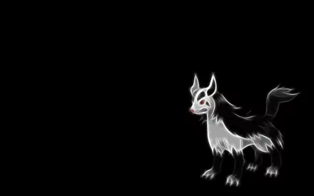 dark pokémon Mightyena (Pokémon) Anime Pokemon HD Desktop Wallpaper | Background Image
