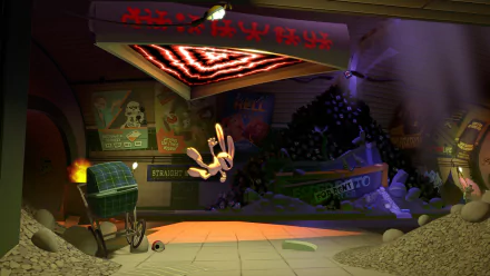 video game Sam & Max Beyond Time and Space HD Desktop Wallpaper | Background Image