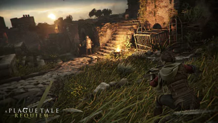 Amicia de Rune video game A Plague Tale: Requiem HD Desktop Wallpaper | Background Image