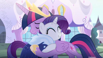 Rarity (My Little Pony) Twilight Sparkle TV Show My Little Pony: Friendship Is Magic HD Desktop Wallpaper | Background Image