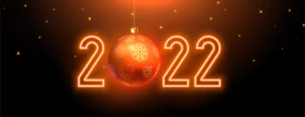 holiday New Year 2022 HD Desktop Wallpaper | Background Image