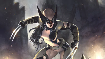 X-Men Comic X-23 HD Desktop Wallpaper | Background Image