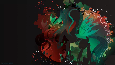 minimalist Queen Chrysalis TV Show My Little Pony: Friendship Is Magic HD Desktop Wallpaper | Background Image