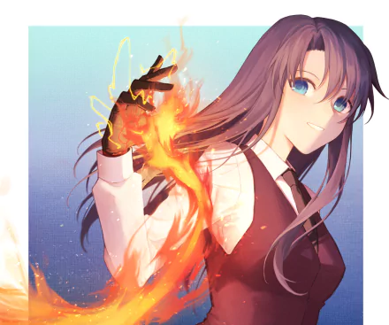Azaka Kokutou Anime Kara no Kyōkai HD Desktop Wallpaper | Background Image