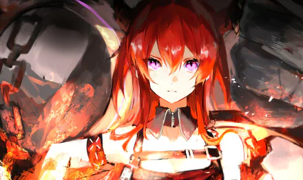 Surtr (Arknights) video game Arknights HD Desktop Wallpaper | Background Image