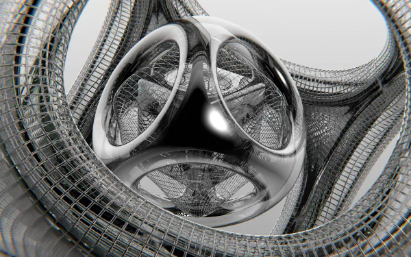 Blender 3D Abstract 3D HD Desktop Wallpaper | Background Image