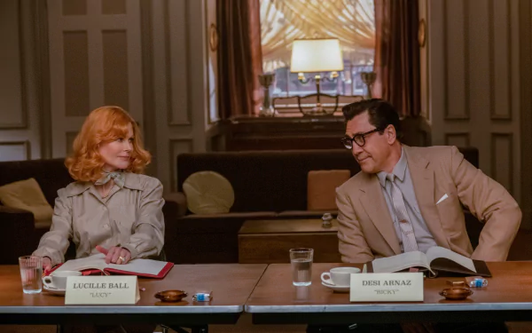 Javier Bardem Nicole Kidman movie Being the Ricardos HD Desktop Wallpaper | Background Image