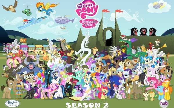 TV Show My Little Pony: Friendship is Magic My Little Pony Twilight Sparkle Spike Princess Celestia Apple Bloom Sweetie Belle Scootaloo Princess Luna Pinkie Pie Lyra Heartstrings Minuette Berryshine Sweetie Drops Roseluck Shining Armor Princess Cadance Queen Chrysalis Dr. Hooves Rarity DJ Pon-3 Octavia Melody Snips Snails Garble Mayor Mare Discord Big Macintosh Applejack Granny Smith Thunderlane Spitfire Rainbow Dash Tank Owlowiscious Fluttershy Cheerilee Diamond Tiara Featherweight Pipsqueak Daring Do Angel Bunny Derpy Hooves Daisy Zecora Fleur de Lis Bulk Biceps Rumble Turf Surf Gummy Golden Harvest Cloudchaser Flitter HD Wallpaper | Background Image