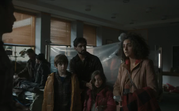 Azhy Robertson Tara Moayedi Firas Nassar Golshifteh Farahani TV Show invasion HD Desktop Wallpaper | Background Image