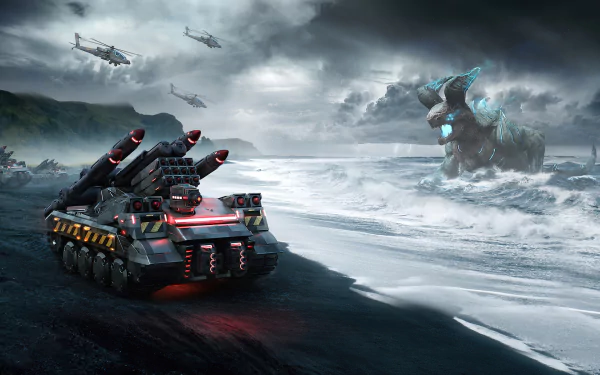 monster video game Instant War HD Desktop Wallpaper | Background Image