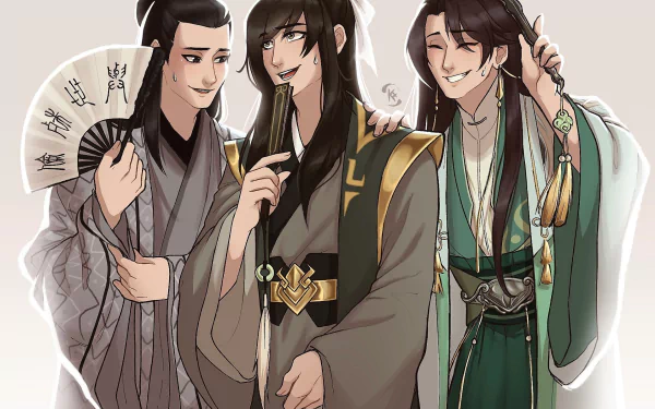 Nie Huaisang Anime Mo Dao Zu Shi HD Desktop Wallpaper | Background Image