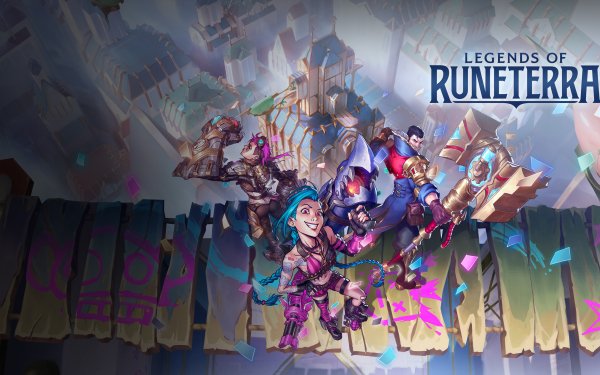 Video Game Legends of Runeterra Jinx VI HD Wallpaper | Background Image
