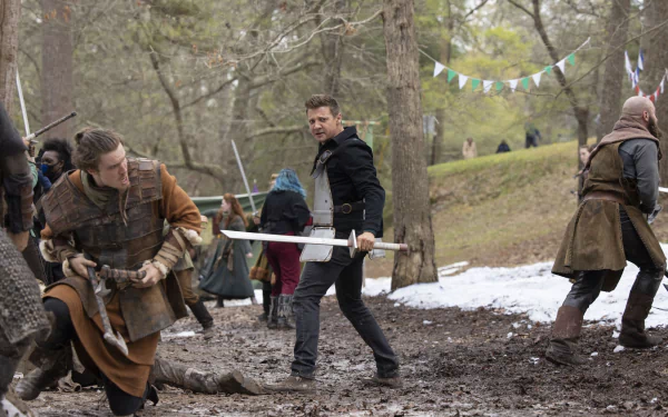 Jeremy Renner Clint Barton TV Show Hawkeye HD Desktop Wallpaper | Background Image