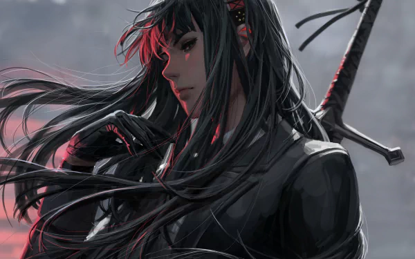 fantasy woman warrior HD Desktop Wallpaper | Background Image