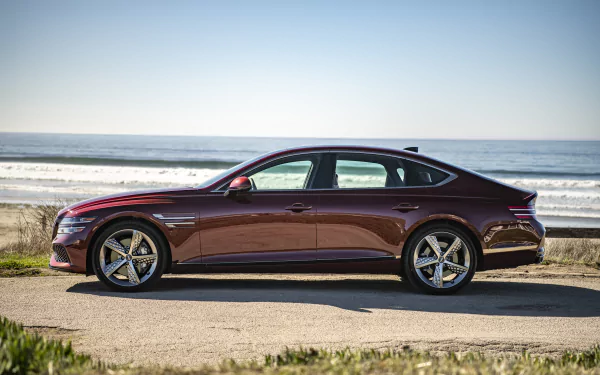 Genesis G80 3.5T AWD Sport vehicle Genesis G80 HD Desktop Wallpaper | Background Image