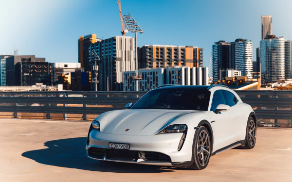 Porsche Taycan Turbo Cross Turismo vehicle Porsche Taycan Turbo HD Desktop Wallpaper | Background Image