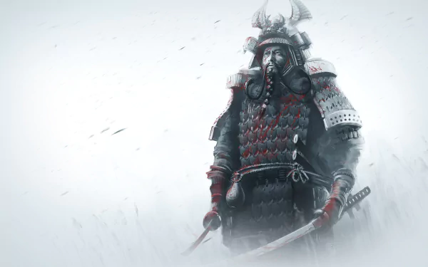 samurai video game Shadow Tactics: Blades Of The Shogun HD Desktop Wallpaper | Background Image