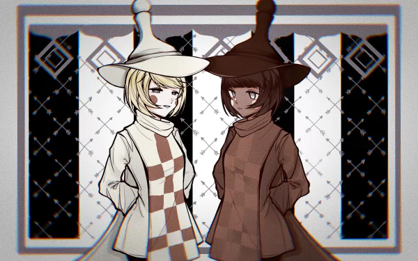 Pawn White Cookie (Cookie Run) Pawn Black Cookie (Cookie Run) video game Cookie Run: OvenBreak HD Desktop Wallpaper | Background Image