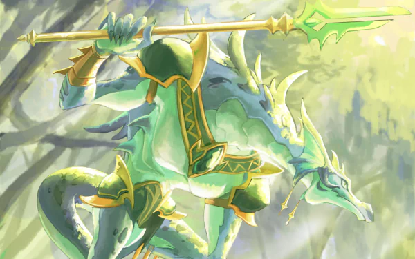 Saurus (AFK Arena) video game AFK Arena HD Desktop Wallpaper | Background Image