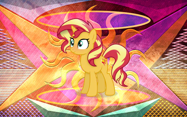 Sunset Shimmer TV Show My Little Pony: Friendship Is Magic HD Desktop Wallpaper | Background Image