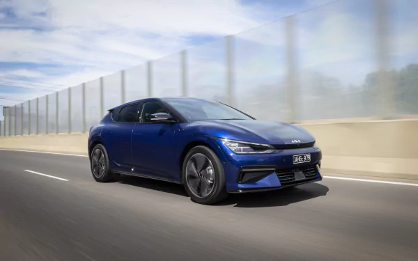 electric car SUV vehicle Kia EV6 GT Line HD Desktop Wallpaper | Background Image