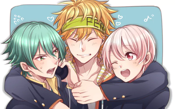 Nakayama Hinako Minowa Totomaru Konparu Takayuki video game Kenka Banchou Otome HD Desktop Wallpaper | Background Image