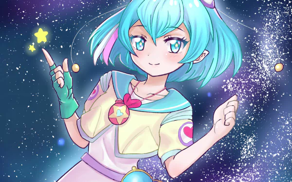 Lala Hagoromo Anime Star☆Twinkle Precure HD Desktop Wallpaper | Background Image