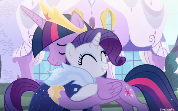 Rarity (My Little Pony) Twilight Sparkle TV Show My Little Pony: Friendship Is Magic HD Desktop Wallpaper | Background Image