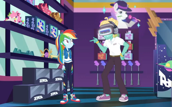 Zephyr Breeze Rainbow Dash TV Show My Little Pony: Equestria Girls HD Desktop Wallpaper | Background Image