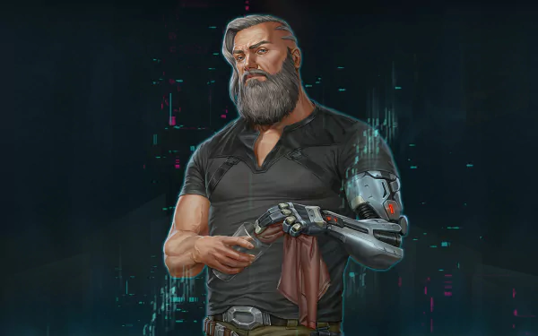 video game Gamedec HD Desktop Wallpaper | Background Image