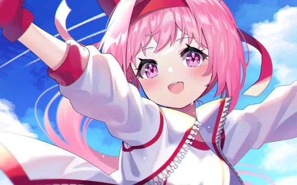 Haru Urara Anime Uma Musume: Pretty Derby HD Desktop Wallpaper | Background Image