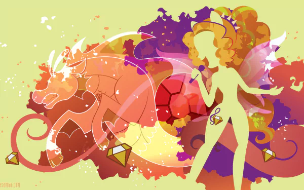 minimalist Adagio Dazzle movie My Little Pony: Equestria Girls - Rainbow Rocks HD Desktop Wallpaper | Background Image