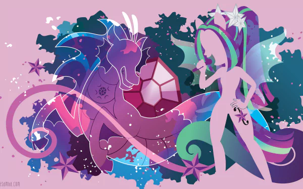 minimalist Aria Blaze movie My Little Pony: Equestria Girls - Rainbow Rocks HD Desktop Wallpaper | Background Image