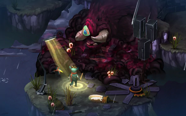 video game Figment 2: Creed Valley HD Desktop Wallpaper | Background Image