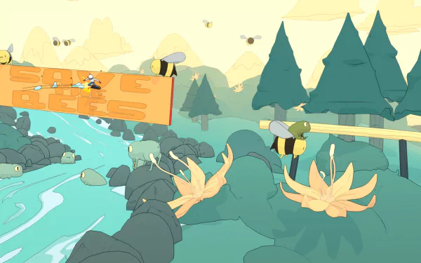 video game OlliOlli World HD Desktop Wallpaper | Background Image