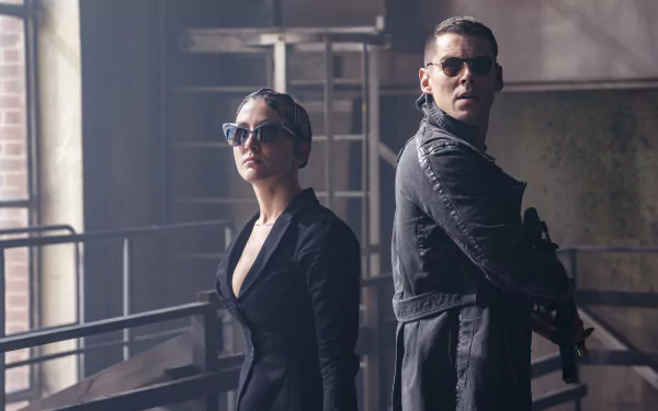 Eréndira Ibarra Brian J. Smith movie The Matrix Resurrections HD Desktop Wallpaper | Background Image