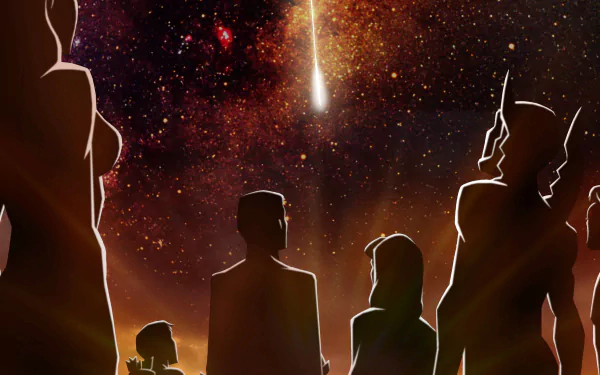 star space Cassandra Sandsmark Wonder Girl Tim Drake Robin (DC Comics) Bart Allen Impulse (DC Comics) Jaime Reyes Blue Beetle (DC Comics) TV Show Young Justice HD Desktop Wallpaper | Background Image