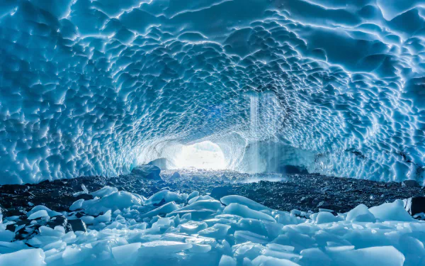 nature ice cave HD Desktop Wallpaper | Background Image