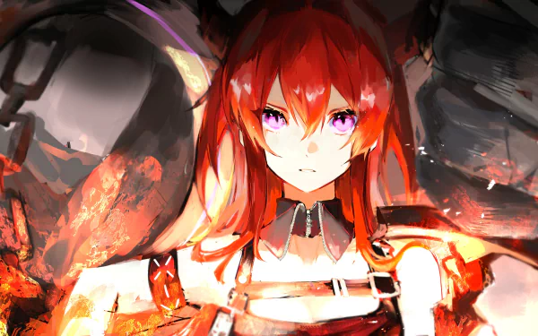 Surtr (Arknights) video game Arknights HD Desktop Wallpaper | Background Image