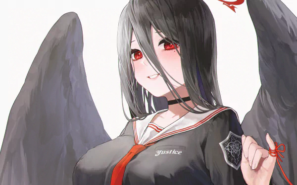 Hanekawa Hasumi video game Blue Archive HD Desktop Wallpaper | Background Image