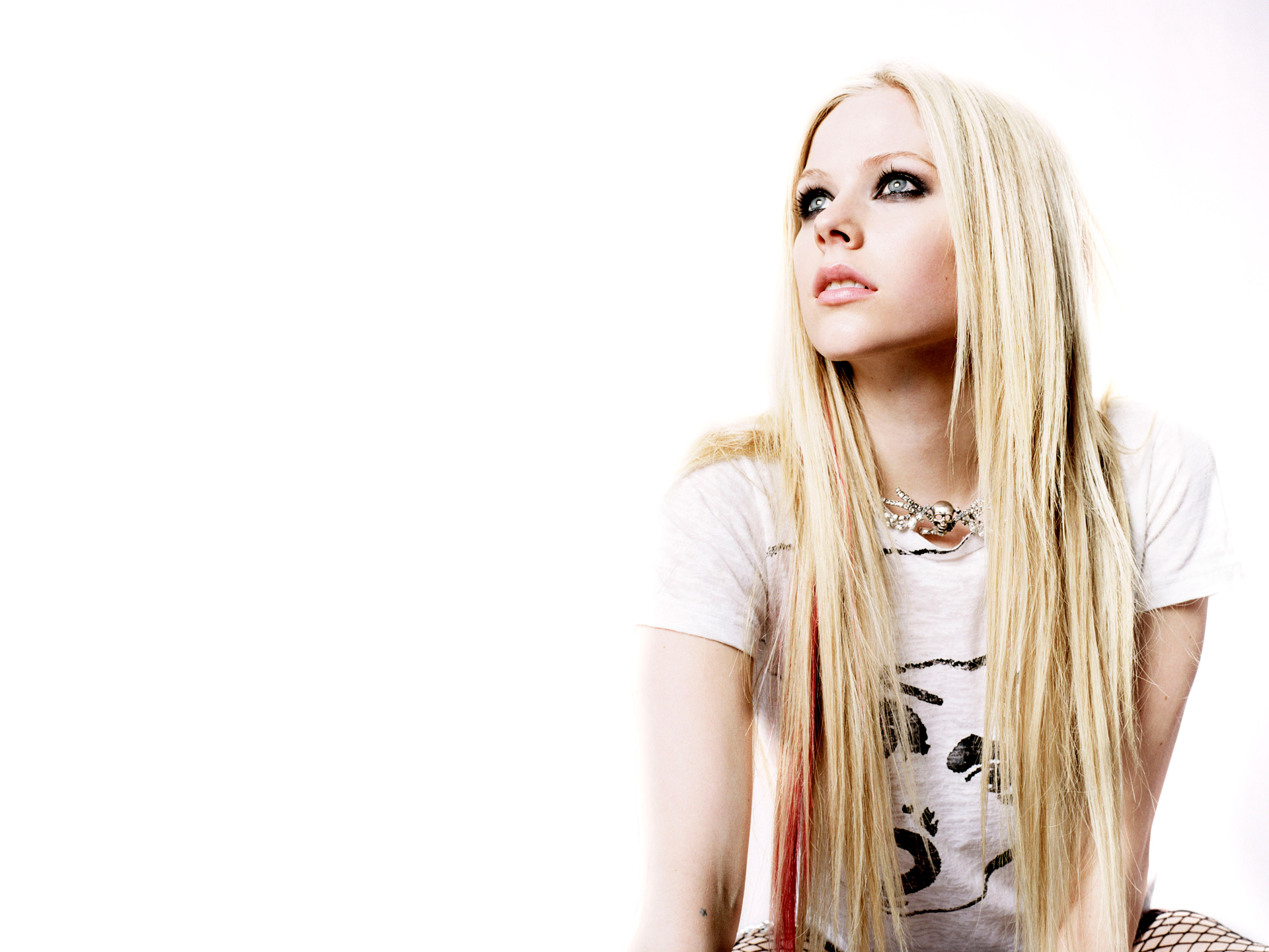 Avril Lavigne desktop wallpaper featuring music theme