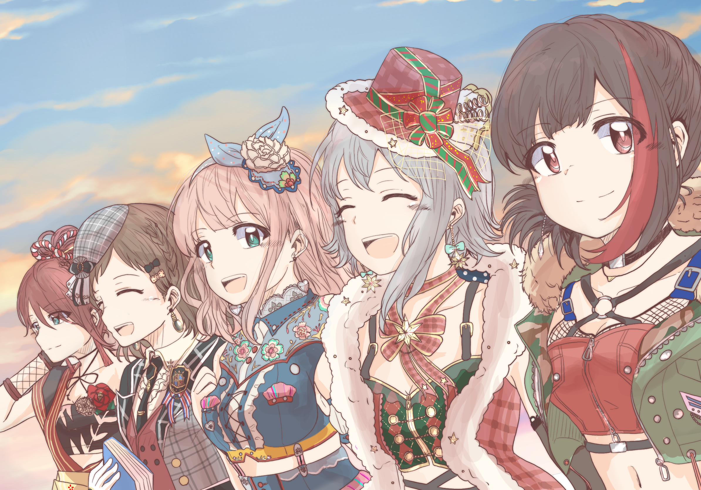Anime BanG Dream! Girls Band Party! HD Wallpaper | Background Image