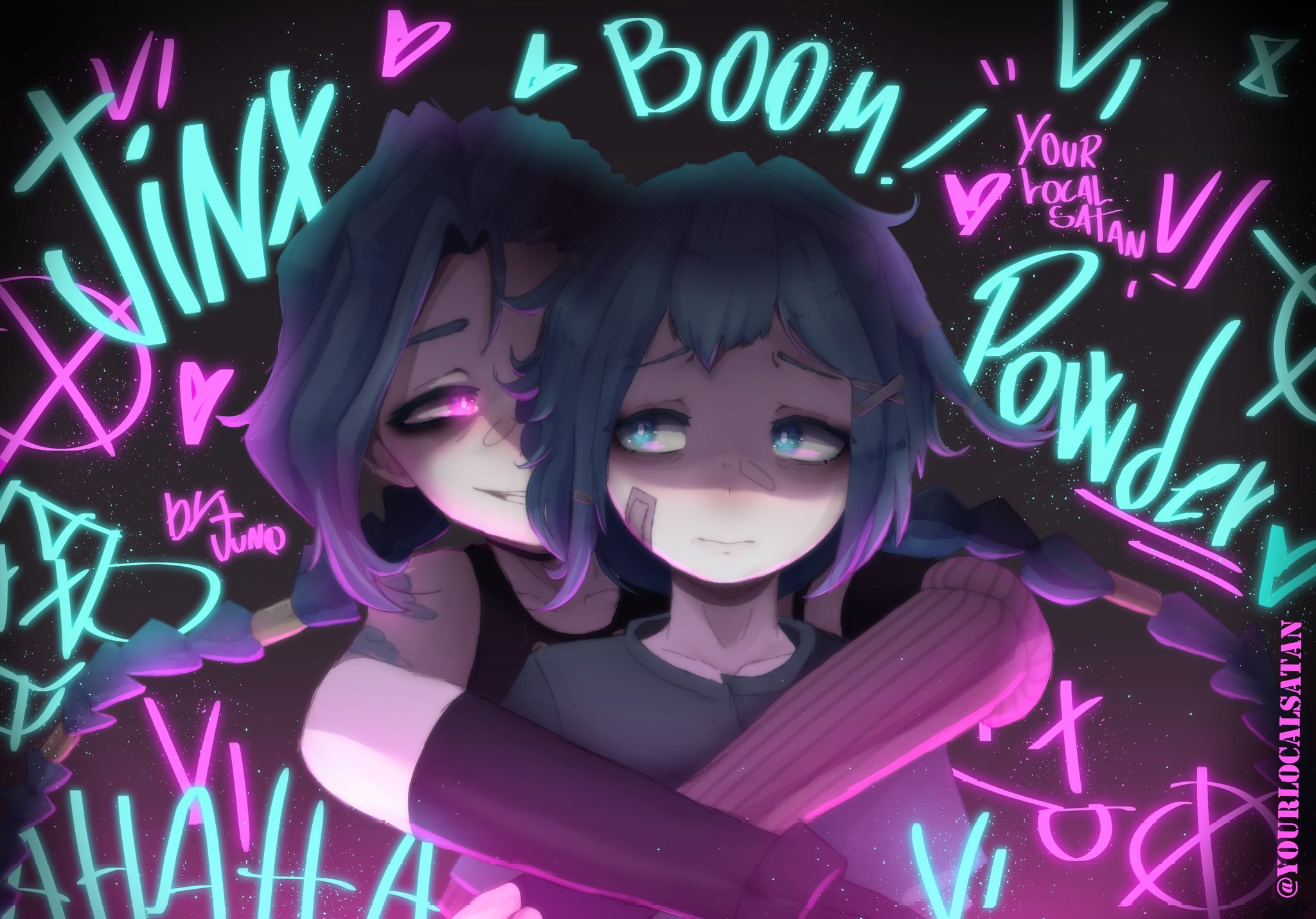 Powder Jinx Wallpaper
