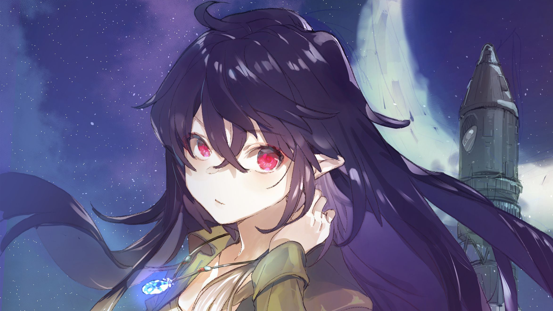 Anime Irina: The Vampire Cosmonaut HD Wallpaper | Background Image