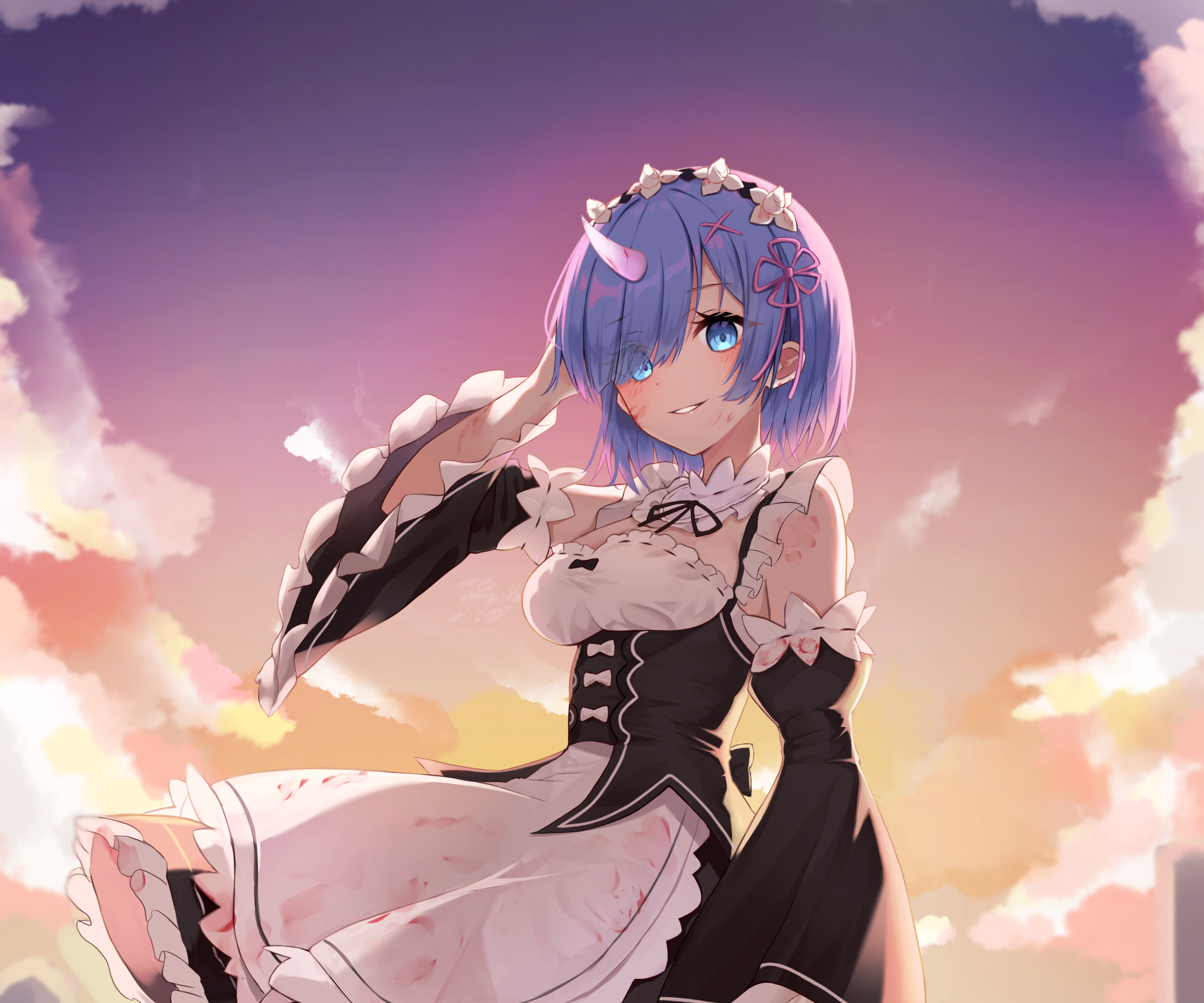 Rem, re zero, anime, re, zero, HD phone wallpaper