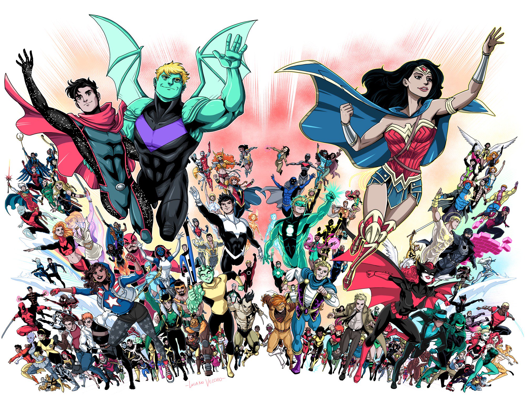 Comics Superhero HD Wallpaper | Background Image