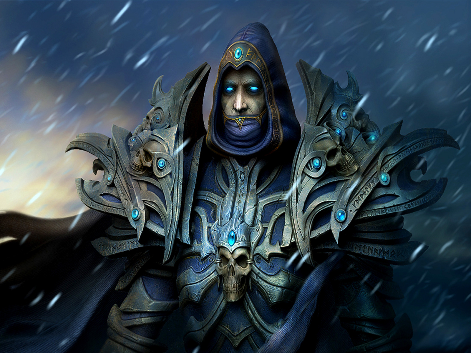 Baron Rivendare - World of Warcraft character that immerses players in a captivating video game.